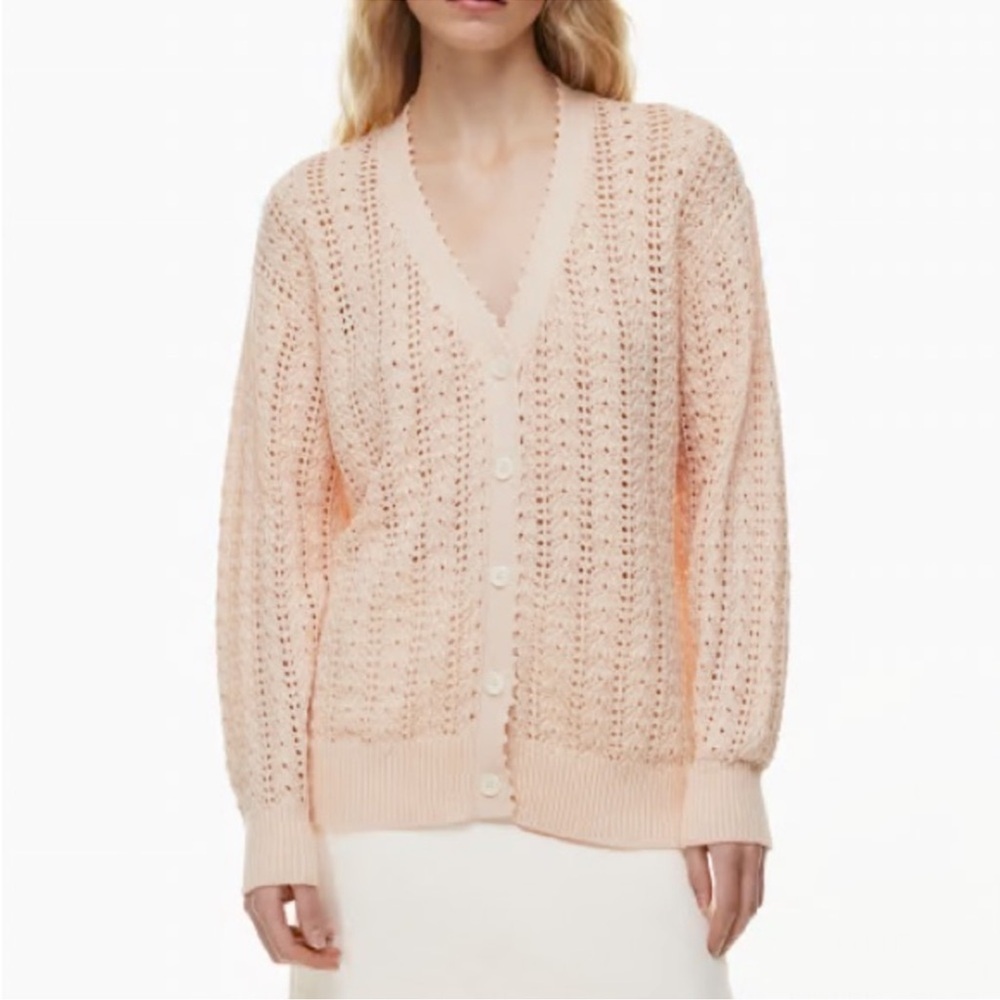Wilfred Reverence Cardigan Crochet V-Neck, Size XS
